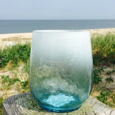 WholeHouseWorlds Beach Glass Votive WHWO1049